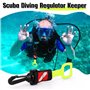 LIUZIKUN Lot de 2 Supports d'embouts buccaux Octopus avec Clip à Ressort pour détendeur de plongée sous-Marine, Support pour dét