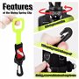 LIUZIKUN Lot de 2 Supports d'embouts buccaux Octopus avec Clip à Ressort pour détendeur de plongée sous-Marine, Support pour dét