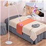 Lampe à Cils Uv + Cache-œIl + Lunettes + Interrupteur Au Pied, Taille De Spot RéGlable,Col De Cygne Flexible 5 W, Longueur 70 Cm