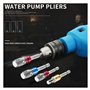 BWBVHRHZY Adaptateur de Douille de perçage 3PCS 1/4 3/8 1/2 Taille Tableau Hex Classe et Prise d'alimentation Extension DE L'EXT