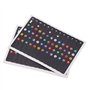 Astibym Ukulele Note Sticker, Ukulele PVC Fretboard Stickers Facile à maîtriser Remplacement adhésif Durable Non Dommages pour l