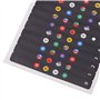 Astibym Ukulele Note Sticker, Ukulele PVC Fretboard Stickers Facile à maîtriser Remplacement adhésif Durable Non Dommages pour l