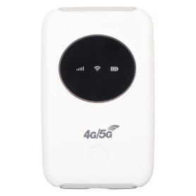 Asixxsix Routeur Réseau Portable 5G WiFi Hotspot avec Emplacement pour Carte SIM