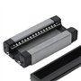 MGN9H Mini rail linéaire en acier à roulement robuste et pour appareils d'automatisation