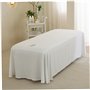 Pastoralist Jupe de Table de Massage Couvre-lit Spa, 114x71 Jupe de lit Salon de beauté Table de Massage Drap de lit Couvre-lit 
