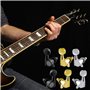 6 Pièces Chevilles de Réglage de Guitare Accordeurs de Verrouillage de Guitare clé de Réglage de Guitare, Chevilles de Réglage d