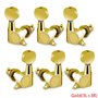6 Pièces Chevilles de Réglage de Guitare Accordeurs de Verrouillage de Guitare clé de Réglage de Guitare, Chevilles de Réglage d