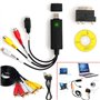 GuoQiao 1 Ensemble USB2.0 VHS vers D convertisseur Kit de Dispositif de Capture vidéo pour 10 enregistreur vidéo Plastique + mét