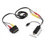 GuoQiao 1 Ensemble USB2.0 VHS vers D convertisseur Kit de Dispositif de Capture vidéo pour 10 enregistreur vidéo Plastique + mét