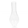 QmjdDymx Cheminée en Verre pour Lampe à Huile, Abat-Jour de Lampe à Huile de Remplacement en Verre cylindrique Transparent, Base