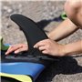 Eiudxue 5 pièces Clip d'aileron de Planche de Paddle séparateur d'eau Planche de Ski Nautique Ailerons de Poisson Clip Boucle Cl