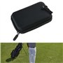 Étui de rangement rigide pour télémètre de golf résistant à l'eau avec mousqueton et clip ceinture, R