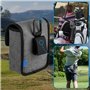 Shntig Étui de transport résistant aux chocs pour télémètre de golf - Sac de transport pour télémètre de golf - Pour la plupart 