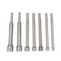 NSNGPAFACZ 7 pièces métrique Impact Extension forets Adaptateur 5-12mm clé à Douille Barre Longue écrou Hexagonal Jeu de Douille
