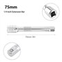 NSNGPAFACZ 3 pièces 1/4 Pouces Barre d'extension en Acier chromé Adaptateur de clé à Douille à cliquet Adaptateur de perceuse él