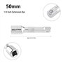 NSNGPAFACZ 3 pièces 1/4 Pouces Barre d'extension en Acier chromé Adaptateur de clé à Douille à cliquet Adaptateur de perceuse él
