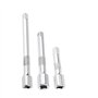 NSNGPAFACZ 3 pièces 1/4 Pouces Barre d'extension en Acier chromé Adaptateur de clé à Douille à cliquet Adaptateur de perceuse él