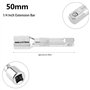 NSNGPAFACZ 3 pièces 1/4 Pouces Barre d'extension en Acier chromé Adaptateur de clé à Douille à cliquet Adaptateur de perceuse él
