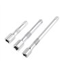 NSNGPAFACZ 3 pièces 1/4 Pouces Barre d'extension en Acier chromé Adaptateur de clé à Douille à cliquet Adaptateur de perceuse él