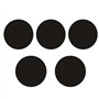 RFID 125KHz T5577 Rewritable Sticker Keytag Anti Metal Interference Label Writable Key Token Tag Card Duplicate Clone(10pcs)