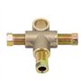 VBPCEFZTLK Té de Frein for 3 Voies for 3 écrous mâles M10 3/16 "