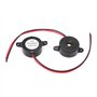 Morain Lot de 10 Buzzers électroniques SFM-20B DC3-24V Piézoélectriques 87dB avec câble pour circuit