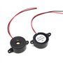 Morain Lot de 10 Buzzers électroniques SFM-20B DC3-24V Piézoélectriques 87dB avec câble pour circuit