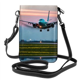 Petit sac à main pour téléphone portable avec motif manette de jeu bleue – Sangle réglable pour femmes et adolescentes – Idéal p