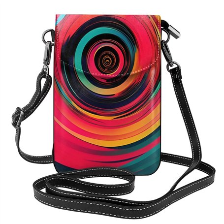 Petit sac à main pour téléphone portable avec motif manette de jeu bleue – Sangle réglable pour femmes et adolescentes – Idéal p