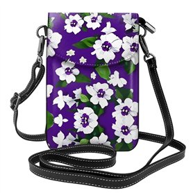 Petit sac à main pour téléphone portable avec motif manette de jeu bleue – Sangle réglable pour femmes et adolescentes – Idéal p