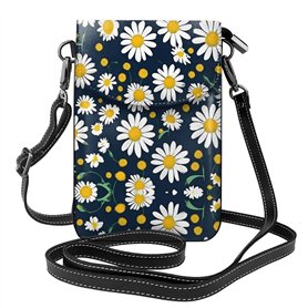 Petit sac à main pour téléphone portable avec motif manette de jeu bleue – Sangle réglable pour femmes et adolescentes – Idéal p