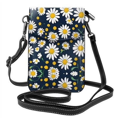 Petit sac à main pour téléphone portable avec motif manette de jeu bleue – Sangle réglable pour femmes et adolescentes – Idéal p