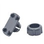 Support de téléphone pour voiture - Support de téléphone de voiture - Support de téléphone de 17 mm - Base à tête sphérique - Su