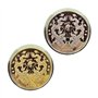 LEEINTO Pièce de Collection 2024 Année du Dragon Médaille commémorative du Zodiaque Chinois Plaqué Or et Argent Pièce de Collect