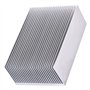 Dissipateur Thermique de Radiateur en Aluminium Argenté pour Dispositifs Semi-conducteurs à Transistor D'amplificateur à LED Hau