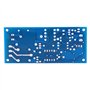 Oumefar Module de Relais de Minuterie 220V AC 1-99 Secondes/1-99 Minutes Module de Relais de Temporisation de Plage de Temps Min