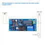 Oumefar Module de Relais de Minuterie 220V AC 1-99 Secondes/1-99 Minutes Module de Relais de Temporisation de Plage de Temps Min