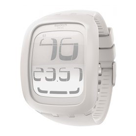 Swatch Hommes Analogique Quartz Montre avec Bracelet en Caoutchouc SURW100