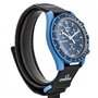 Swatch Omega x Moon Mission to Neptune Speedmaster Blue – Nouveau SO33N100, Bleu, Moderne