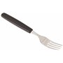 Victorinox Classic Ménagère, 12 Pièces Set de Couverts, pour 6 Personnes, 6 X Couteaux à Steak, 6 X Fourchet tes de Table, Noir