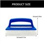 Lot de 3 brosses à récurer de piscine portables avec poignée ergonomique pour faciliter les éviers, les spas et les baignoires