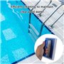 Lot de 3 brosses à récurer de piscine portables avec poignée ergonomique pour faciliter les éviers, les spas et les baignoires