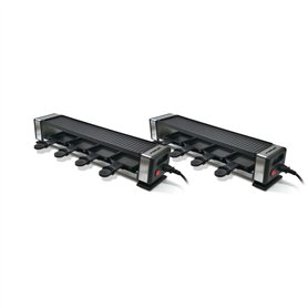 Rotel 1124050 Lot de 2 appareils à raclette connectables