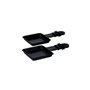 Rotel 1124050 Lot de 2 appareils à raclette connectables, appareils de chacun 4 pers, Machine à raclette, raclette Party, Acier 