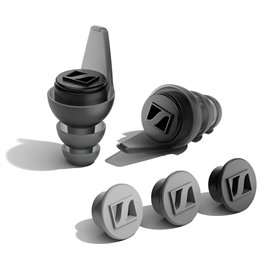 Sennheiser Protections auditives SoundProtex Plus - Protection auditive réutilisable avec 4 filtres interchangeables - Son Haute