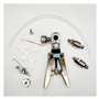 HEXEH Calibrateur de Pression pneumatique en Acier Inoxydable Calibrateur de Pression de Pompe à Main for équipement de Test de 