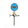 HEXEH Pompe 25Mpa Calibrateur de Pression hydraulique portatif Pompe d'étalonnage de Pression Portable en Acier Inoxydable