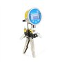 HEXEH Pompe 25Mpa Calibrateur de Pression hydraulique portatif Pompe d'étalonnage de Pression Portable en Acier Inoxydable