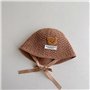yanwuwa Chapeau de soleil pour enfants - Chapeau cloche pour enfant - Motif ours - Chapeau respirant confortable pour garçons et