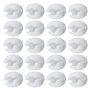 XINGLIDA Lot de 20 stoppeurs de chaîne de perles Stores Stores Décoration de rideau Perles aveugles Boucles de délimitation Acce